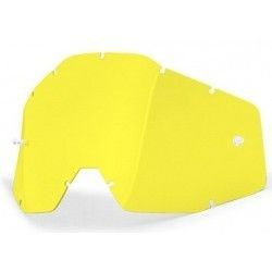 Линза для маски RACECRAFT/ACCURI/STRATA Replacement Lens Yellow Anti-Fog
