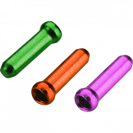 Концевик троса Jagwire CHA075 - диам. 1.8мм и тоньше  Cash/Tango/Pink (30шт./один цвет)