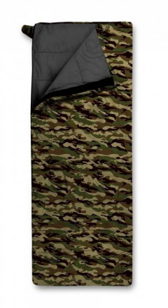 Спальник Trimm TRAVEL camouflage (камуфляж)