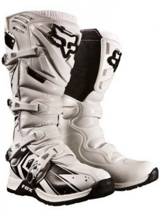 Мотоботы Fox COMP 5 UNDERTOW BOOT, Size 10, Colour WHITE