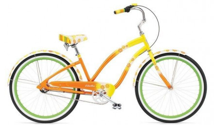 Велосипед 26&quot; ELECTRA Daisy 3i Ladies&#039; Al Yellow fade
