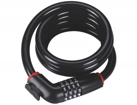 Замок BBB BBL-45 &quot;CodeLock&quot; 15mm x 1800mm Coil cable combination lock