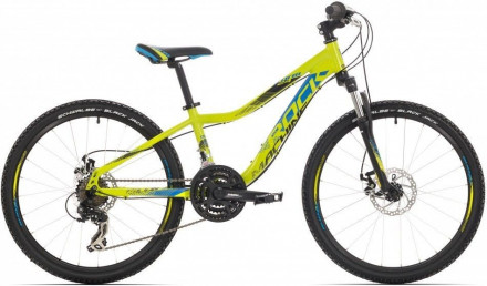 Велосипед Rock Machine STORM 24 yellow/blue/black