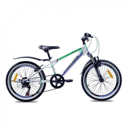 Велосипед ст Premier Dragon20 11&quot; белый и син-зелён