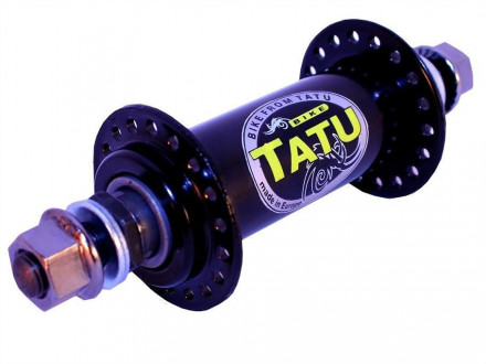 Втулка передняя Tatu-Bike MTB стальн.36h черн.на гайках 234 гр