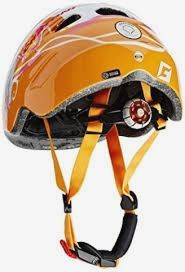 Велошлем Cratoni детский Akino белый/оранжевый &quot;пони&quot;