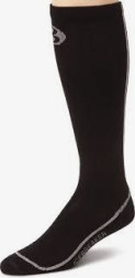 Носки Lorpen Ski UL OTC MEN black/silver/black