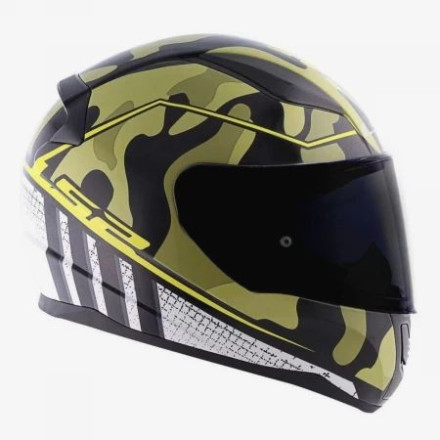 Мотошлем LS2 FF353 Rapid Bravado Yellow