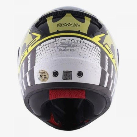 Мотошлем LS2 FF353 Rapid Bravado Yellow