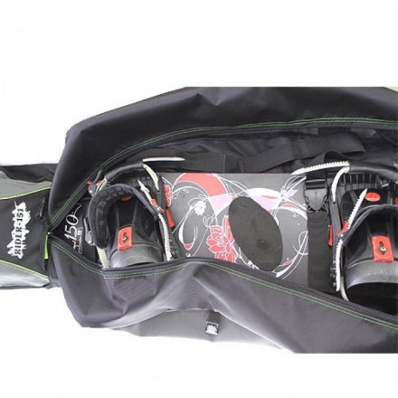 Чехол для сноуборда Travel Extreme RIDER black/red