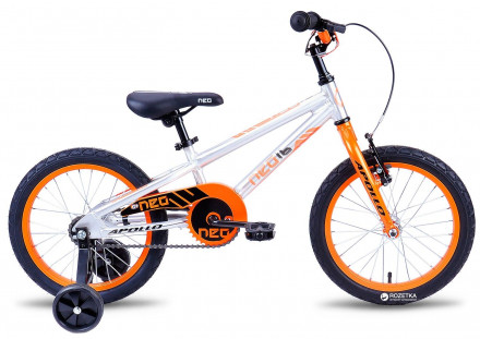 Велосипед 16&quot; Apollo NEO boys оранжевый/черный