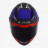 Мотошлем LS2 FF353 Rapid Cromo Matte Black Red Blue