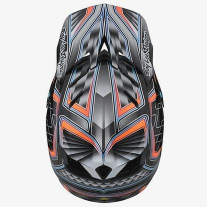 Вело шлем фуллфейс TLD D4 Carbon, [LOW RIDER GRAY]