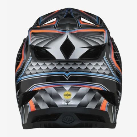 Вело шлем фуллфейс TLD D4 Carbon, [LOW RIDER GRAY]