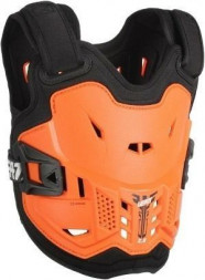 Детская мотозащита тела Chest protector LEATT 2.5 оранжевая , One Size