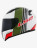 Мотошлем LS2 FF353 Rapid Multiply White Green Red