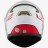 Мотошлем LS2 FF353 Rapid Multiply White Green Red