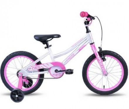 Велосипед 16&quot; Apollo NEO girls розовый/белый