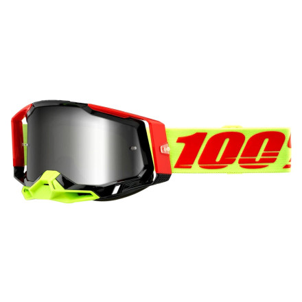Окуляри 100% RACECRAFT 2 Goggle Wiz - Flash Silver Lens, Mirror Lens