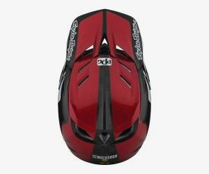 Вело шлем фуллфейс TLD D4 Carbon, [CORSA SRAM RED]