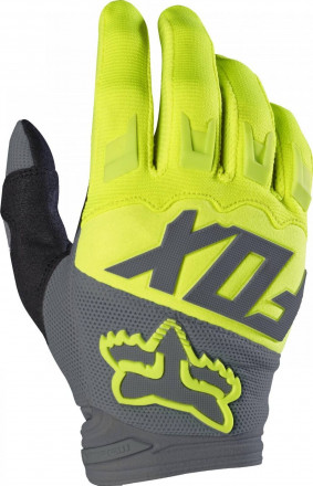 Мото перчатки FOX DIRTPAW RACE Glove желтые