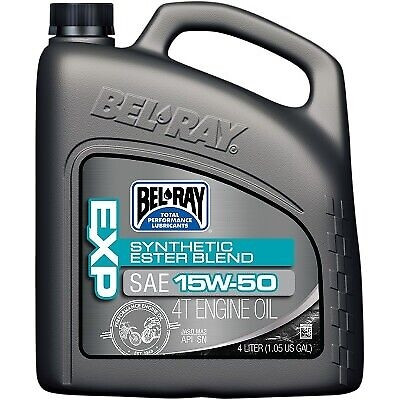 Масло моторне Bel-Ray EXP SYNTHETIC ESTER BLEND 4T [4л], 15w-50