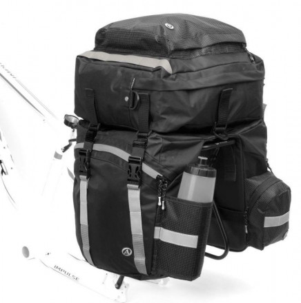Сумка-штаны на багажник Author A-N Tourer 40 (black)