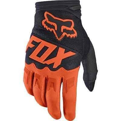 Мото перчатки FOX DIRTPAW RACE Glove оранжево-черные
