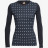 Футболка с длинным рукавом Icebreaker Oasis LS Crewe Align WMN black/snow