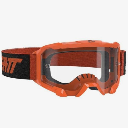 Мото очки LEATT Goggle Velocity 4.5 - Clear 83% [Neon Orange], Clear Lens