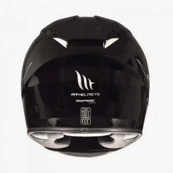 Шлем MT Rapide Solid Black Gloss