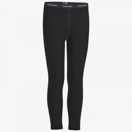 Термобрюки Icebreaker Kids 200 Oasis Leggings Black