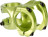 Винос руля RACEFACE STEM,TURBINE-R,35,40X0,GREEN