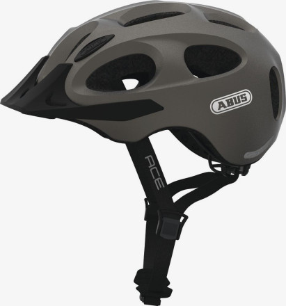 Велошолом ABUS YOUN-I ACE Metallic Silver L (56-61 см)