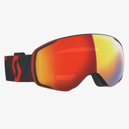 горнолыжная маска SCOTT VAPOR red/blue nights enhancer red chrome
