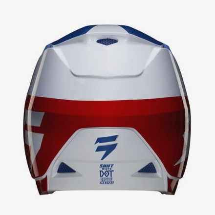 Детский мотошлем SHIFT YOUTH WHIT3 LABEL HELMET [WHITE RED]