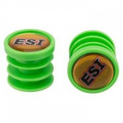 Баренды, заглушки для руля ESI Bar Plugs, Green, зеленые