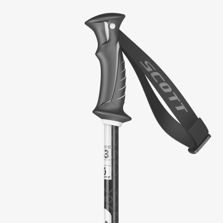 палки горнолыжные SCOTT SIGNATURE black/red