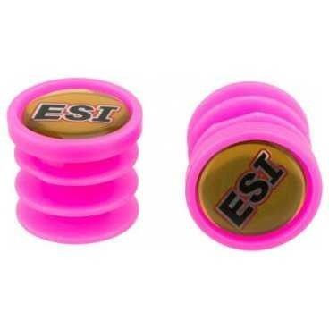 Баренды, заглушки для руля ESI Bar Plugs Pink, розовые
