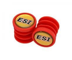 Баренды, заглушки для руля ESI Bar Plugs Red, красные