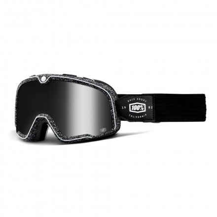 Мото очки 100% BARSTOW Goggle Noise - Silver Mirror Lens