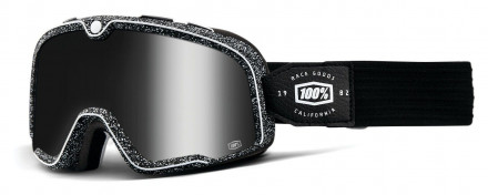 Мото очки 100% BARSTOW Goggle Noise - Silver Mirror Lens