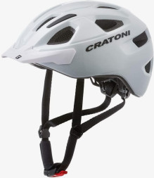Велошлем Cratoni C-Swift белый глянцевый