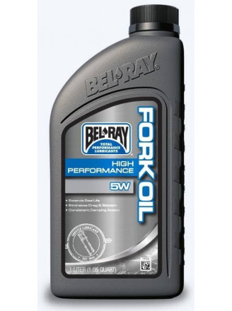 Масло гідравлічне Bel-Ray High Perf Fork Oil [1л], 7w