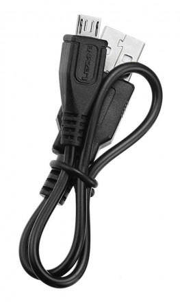Кабель Lezyne MICRO USB CABLE Черный