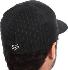 Кепка FOX Legacy Flexfit Hat [Black Pinstripe]