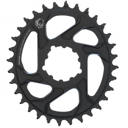Звезда Sram X-SYNC EAGLE OVAL DM 6 OFF BLK
