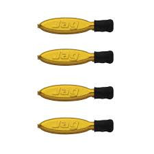Концевик троса Jagwire Non-Crimp CHA069 - торм/перекл. Gold алюм. (4шт)