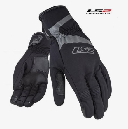 Мотоперчатки влагостойкие LS2 URBS MAN GLOVES BLACK