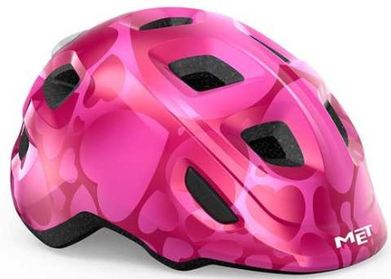 Шолом MET HOORAY MIPS CE PINK HEARTS | GLOSSY